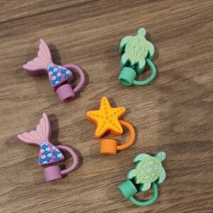 Sea Life Silicone Cable Protectors - Mermaid, Turtle & Starfish